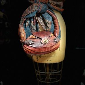 Vintage 1940s Armadillo Purse/  Collectors Item